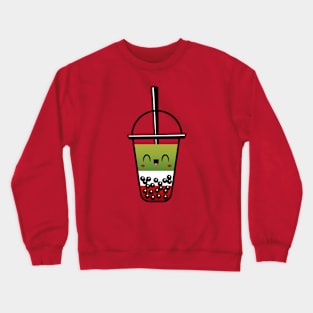 Strawberry Matcha Latte Crewneck Sweatshirt